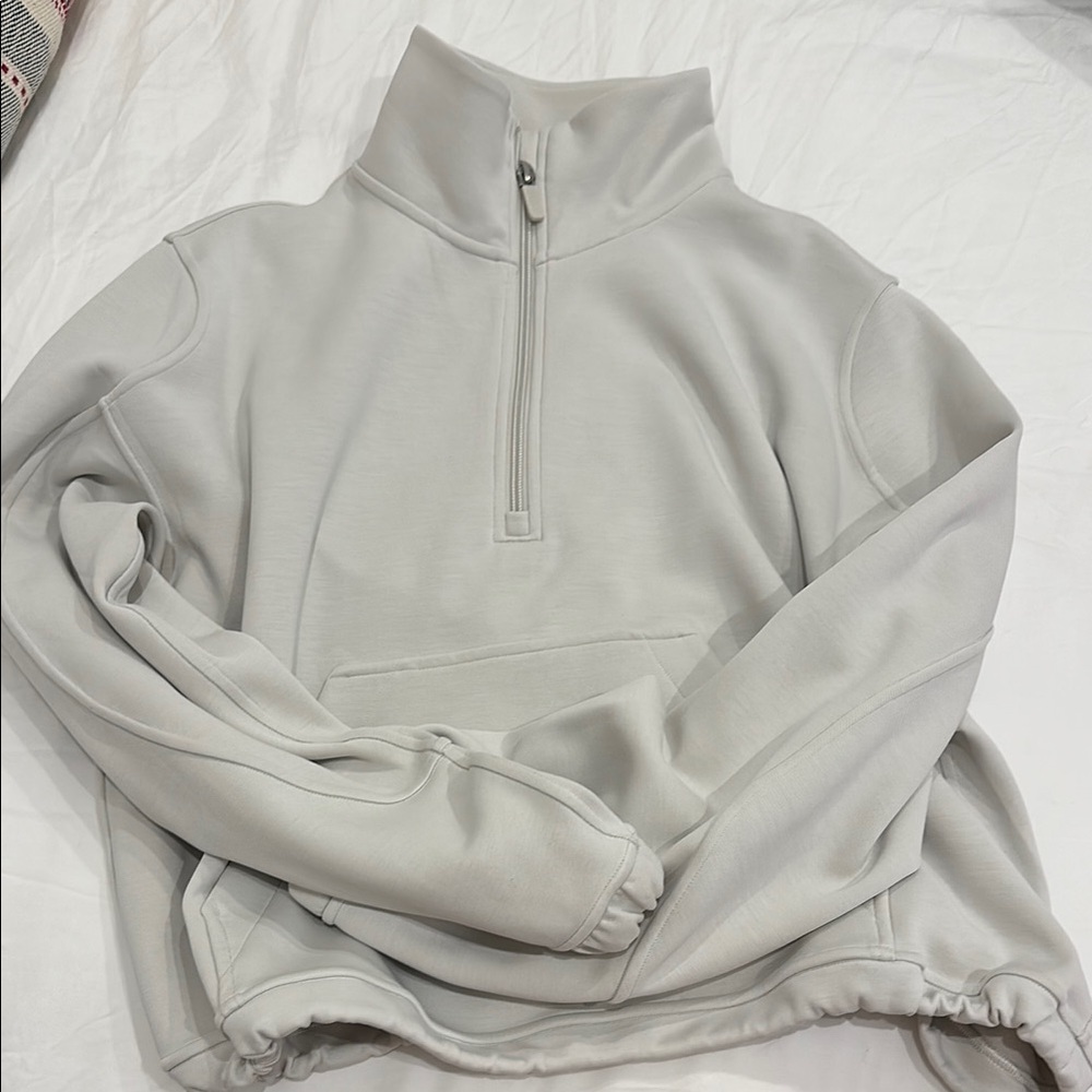 Lululemon Women’s Brushed Softstreme Half Zip - Size 8